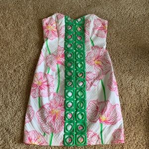Lilly Pulitzer strapless dress